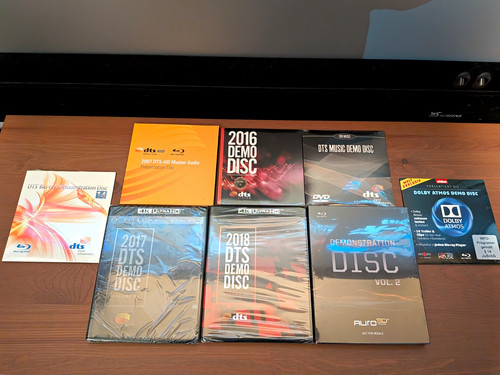 Heimkino demo discs - discs, dts