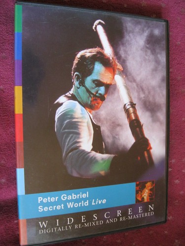 Dvd video peter gabriel - peter,