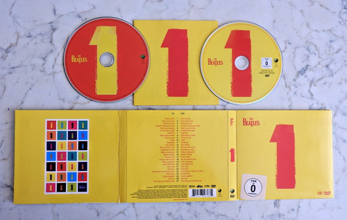 The beatles one dvd 2015 - beatles, cd+dvd