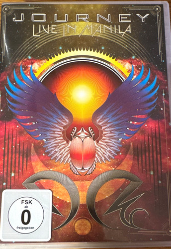 Journey live manila dvd - journey,