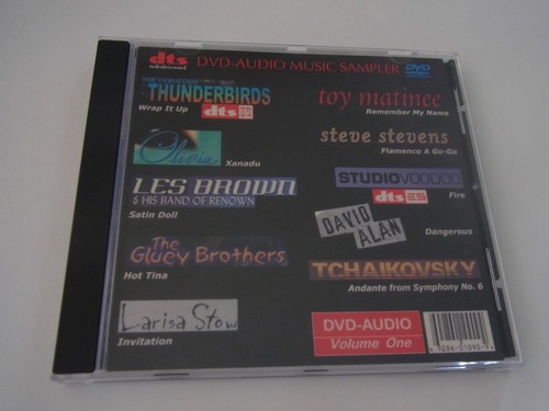 Dvd audio music sampler - music,